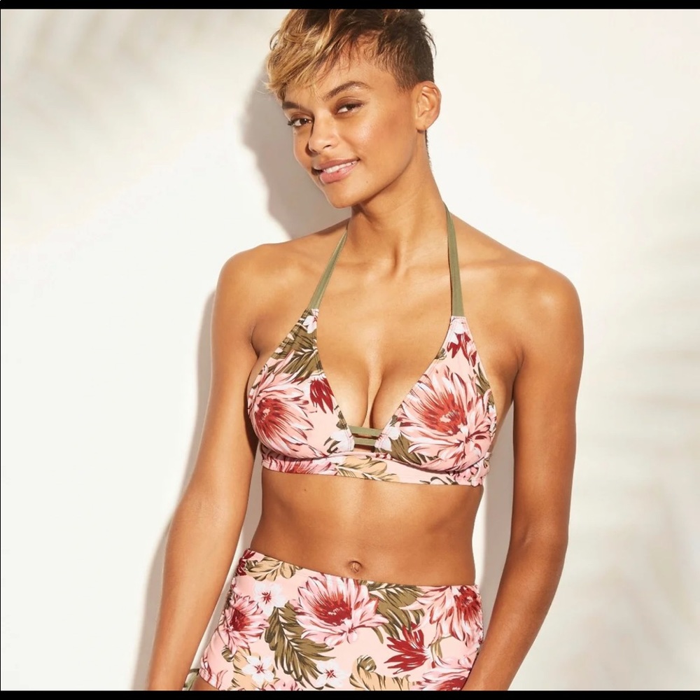 Women’s Halter Bikini Top-Kona Sol D/DD